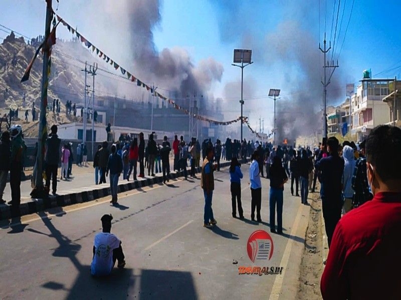 Ladakh violent protests