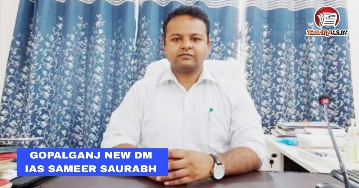Gopalganj New DM 2026