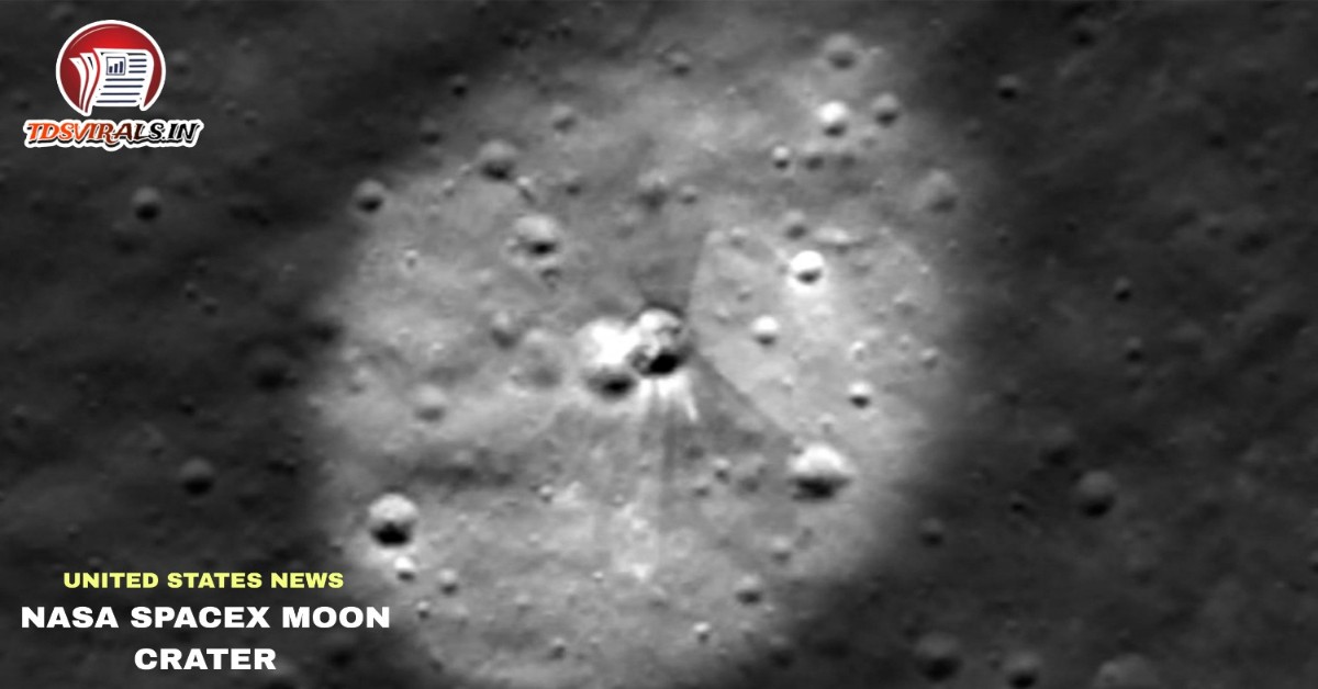 Nasa Spacex Moon Crater