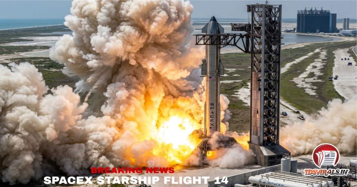 Spacex Starship Flight 14