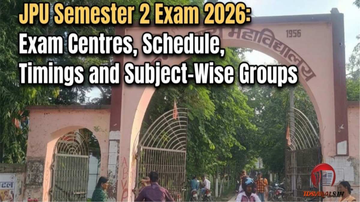 JPU Semester 2 Exam 2026