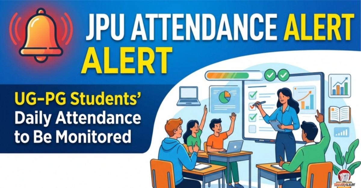 Jaiprakash University Attendance Monitoring